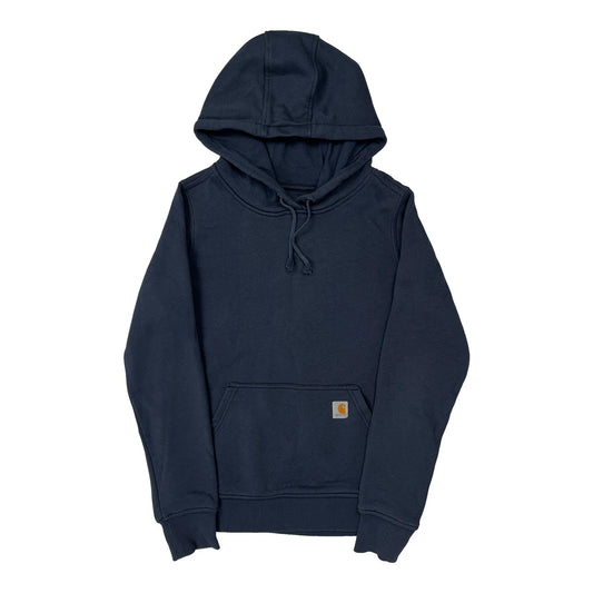 Vintage Carhartt Hoodie - XS Blue Cotton