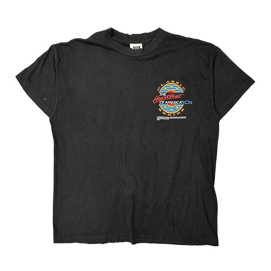 Vintage Chevy Ssi Single Stitch T-Shirt - XL Black Cotton