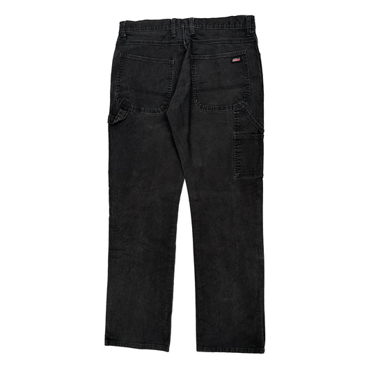 Dickies Carpenter Jeans - 34W 34L Black Cotton
