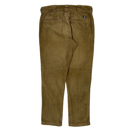 Vintage Dickies Cord Trousers - 34″ Waist Brown Corduroy