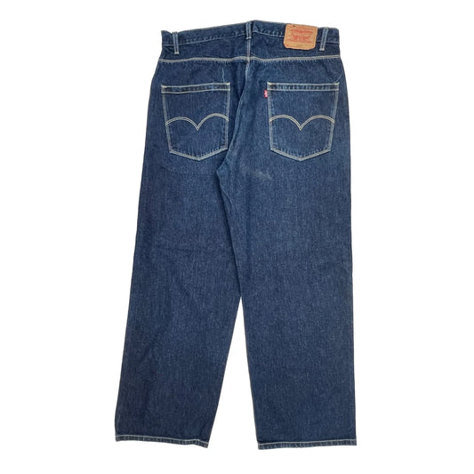 Levis Baggy Jeans - 37W 32L Blue Denim
