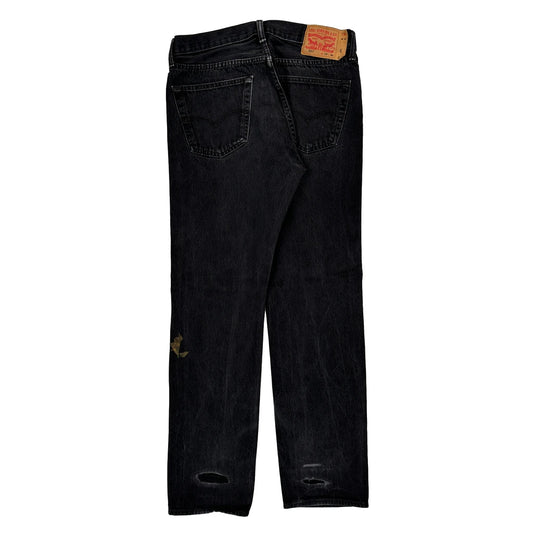 Vintage Levis Jeans - 34W 36L Black Cotton