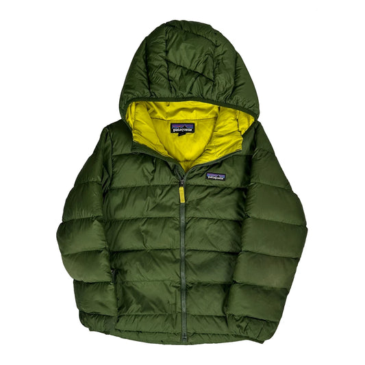 Age 7-8 Patagonia Puffer - Small Green Polyester