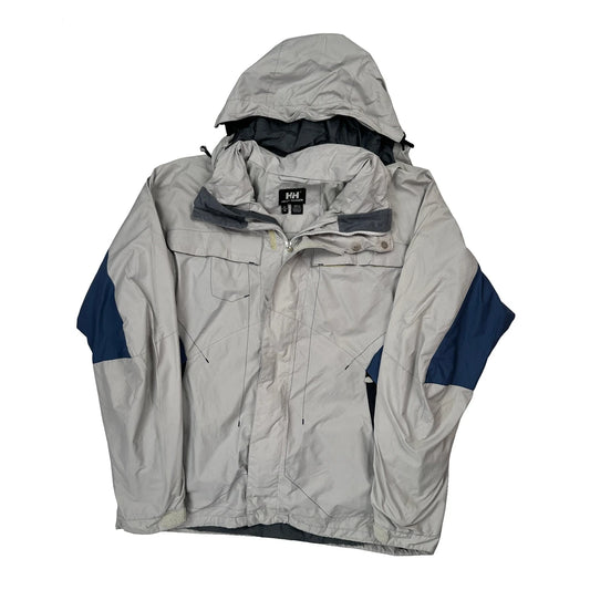 Helly Hansen Waterproof Ski Jacket - XL Grey Polyester