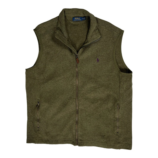 Polo By Ralph Lauren Gilet - XL Green Cotton