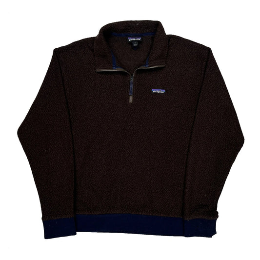 Patagonia Fleece - Large Brown Polyester