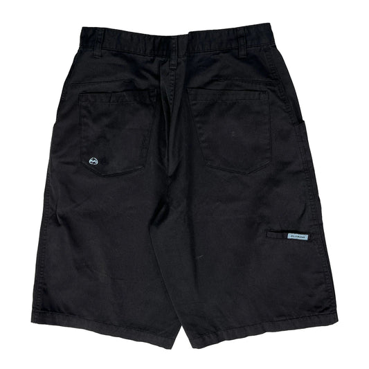 Billabong Shorts - 31W 11L Black Polyester Blend
