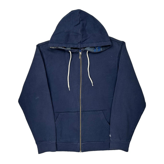 The North Face Hoodie - Medium Navy Cotton