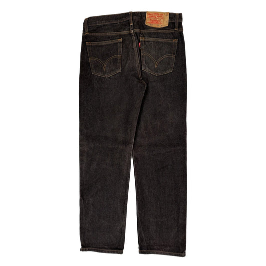 501 Levis Jeans - 34W 30L Black Denim