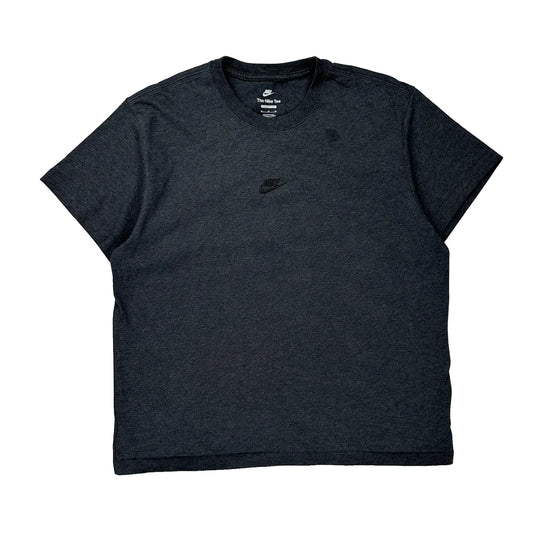 Nike T-Shirt - XL Grey Cotton