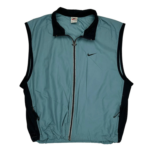 Nike Gilet - XL Blue Polyester