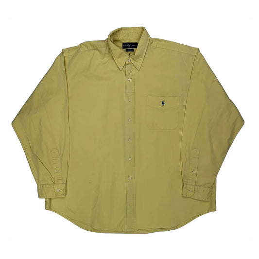 Blake Ralph Lauren Shirt - 2XL Yellow Cotton