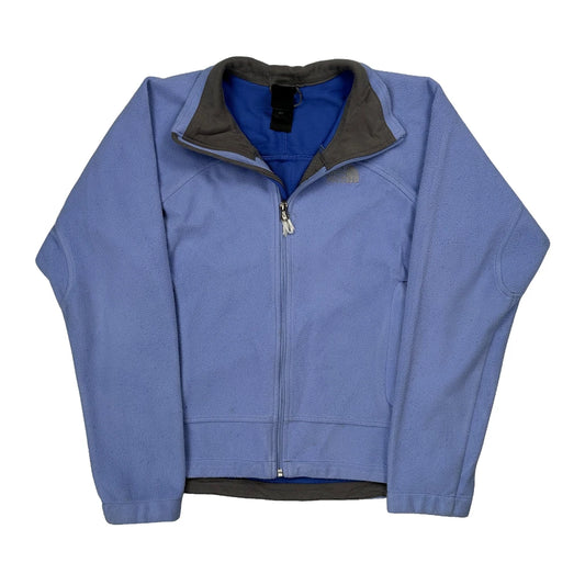 The North Face Fleece Jacket - Medium Blue Polyester