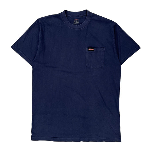Dickies T-Shirt - Medium Navy Cotton