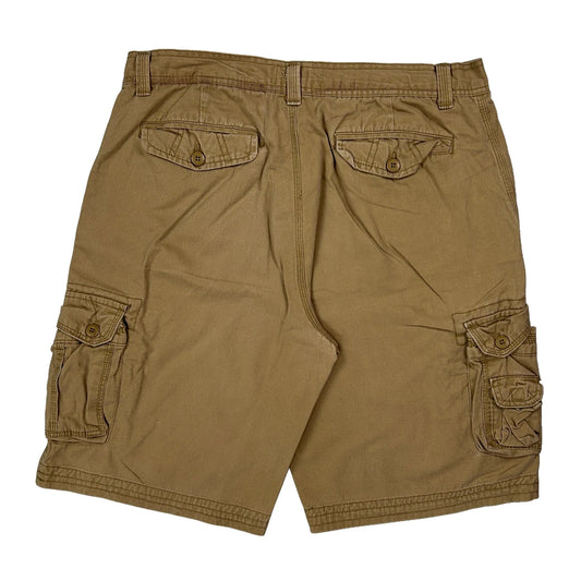 Ecko Unltd Cargo Shorts - 36W 11L Brown Cotton
