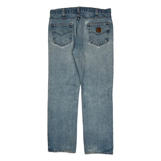 Carhartt Jeans - 34W 32L Light Wash Cotton