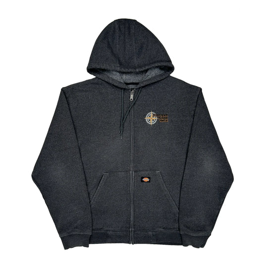 Dickies Hoodie - XL Grey Cotton Blend