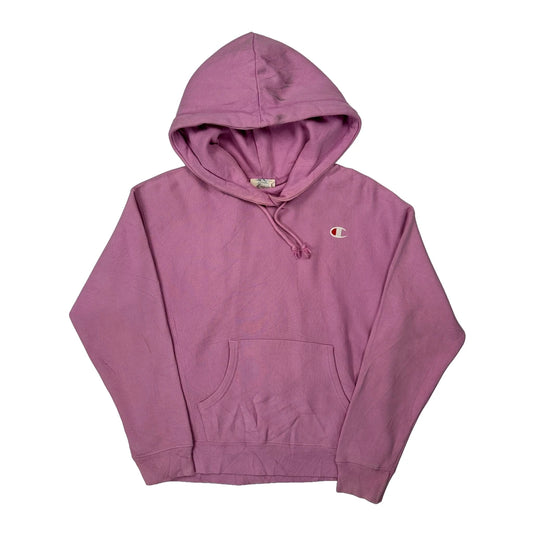 Vintage Reverse Weave Champion Hoodie - Medium Purple Cotton