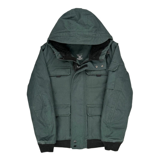 Vintage Alpha Industries Jacket - XL Green Polyester