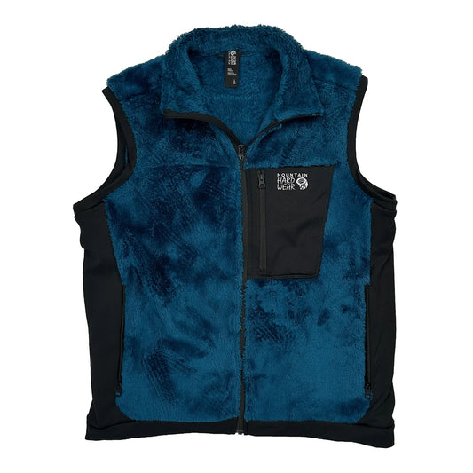 Mountain Hard Wear Fleece Jacket - Large Blue Polyester