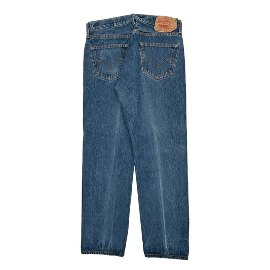 501 Levis Jeans - 33W 30L Blue Cotton