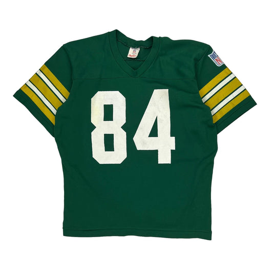 Green Bay Packers Rawlings Football Jersey - Large Yellow Cotton