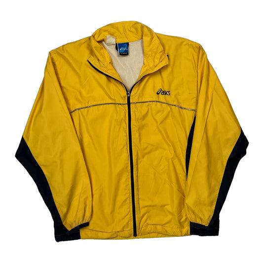 Asics Windbreaker - Medium Yellow Polyester