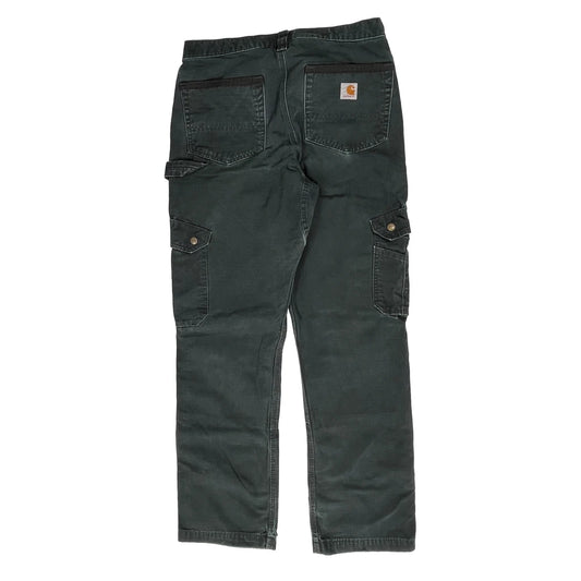 Vintage Carhartt Cargo Trousers - 30W 31L Black Cotton
