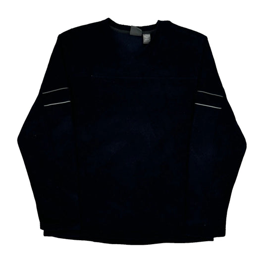 Quiksilver Long Sleeve T-Shirt - Medium Black Polyester