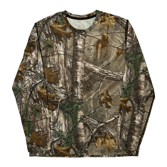Realtree Camo Long Sleeve T-Shirt - Medium Camo Polyester