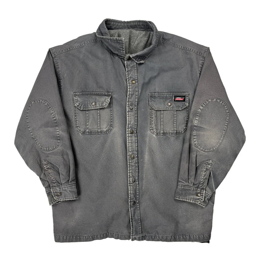 Vintage Dickies Jacket - 2XL Grey Cotton