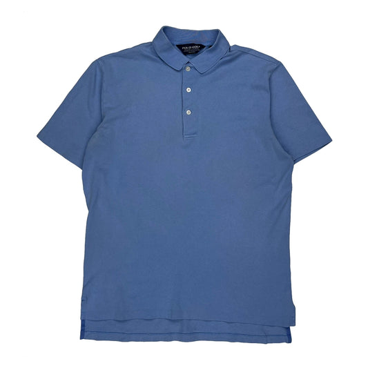 Carhartt Polo Shirt - Medium Blue Cotton