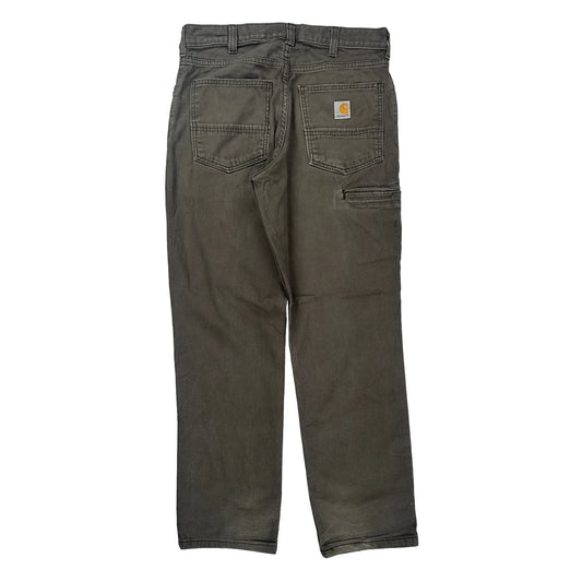 Vintage Carhartt Carpenter Trousers - 32W 32L Grey Cotton