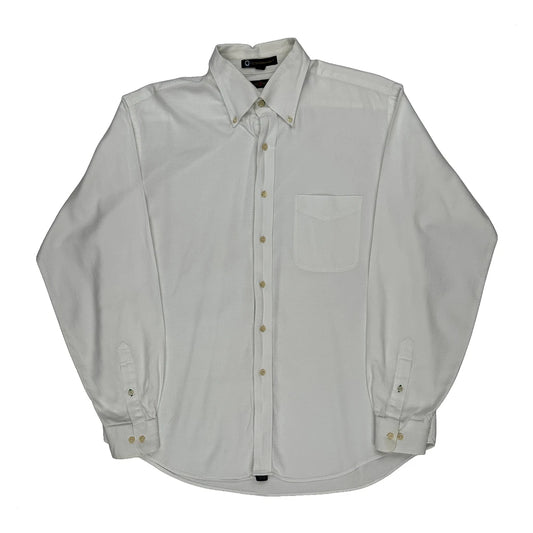 Tommy Hilfiger Shirt - Large White Cotton