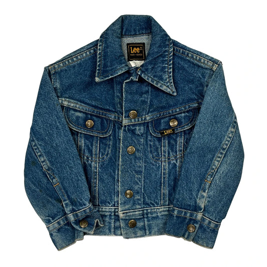 Age 4 Lee Denim Jacket - XS Blue Cotton