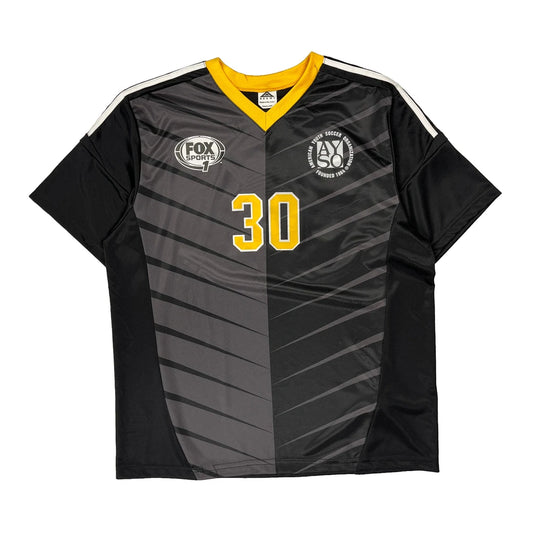 Vintage Fox Sports Zeeni Jersey - Large Black Polyester
