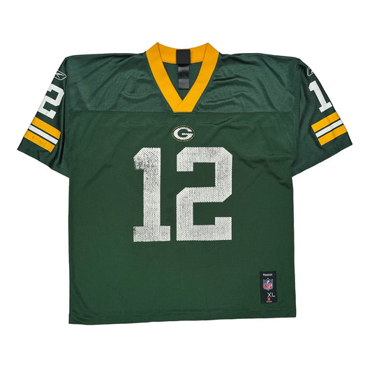 Vintage Green Bay Packers Reebok Nfl Jersey - XL Green Polyester