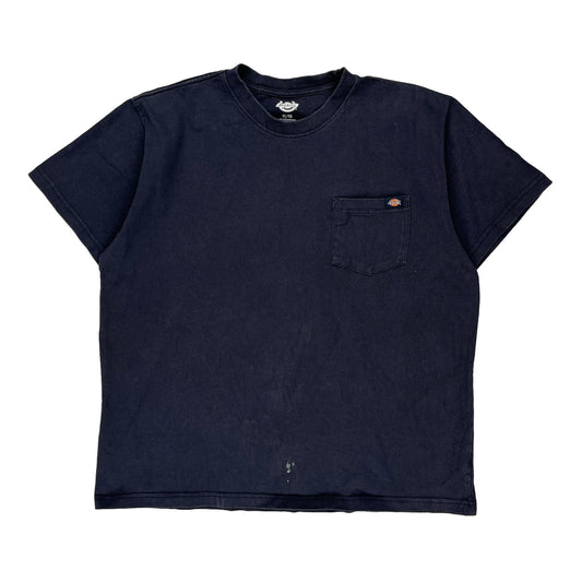 Dickies T-Shirt - XL Navy Cotton