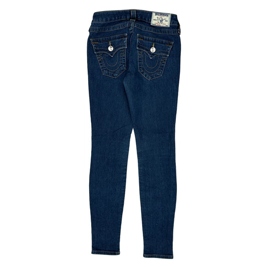 True Religion Skinny Jeans - 26W UK 4 Blue Denim