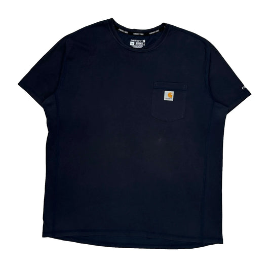 Vintage Force Carhartt T-Shirt - XL Black Cotton