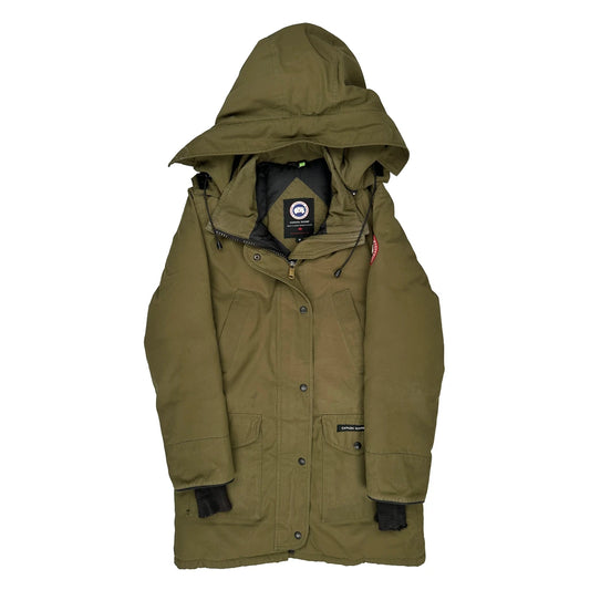 Vintage Canada Goose Trillium Parka - Small Green Polyester