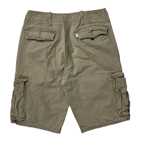 American Eagle Cargo Shorts - 29W 10L Khaki Cotton