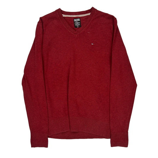 Hilfiger Denim Jumper - Medium Red Cotton