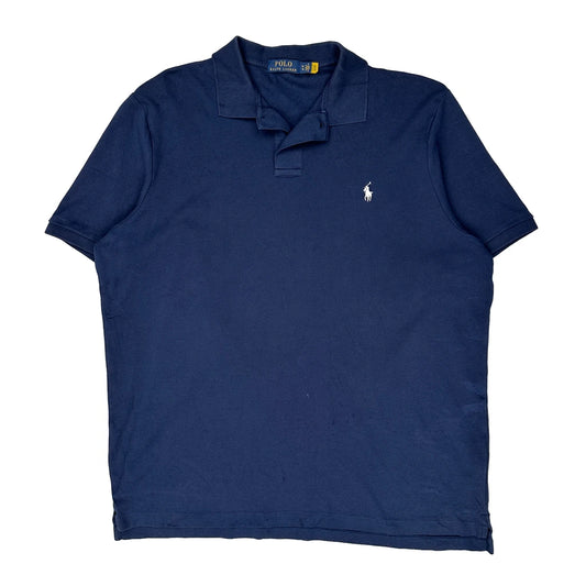 Polo By Ralph Lauren Polo Shirt - XL Blue Cotton