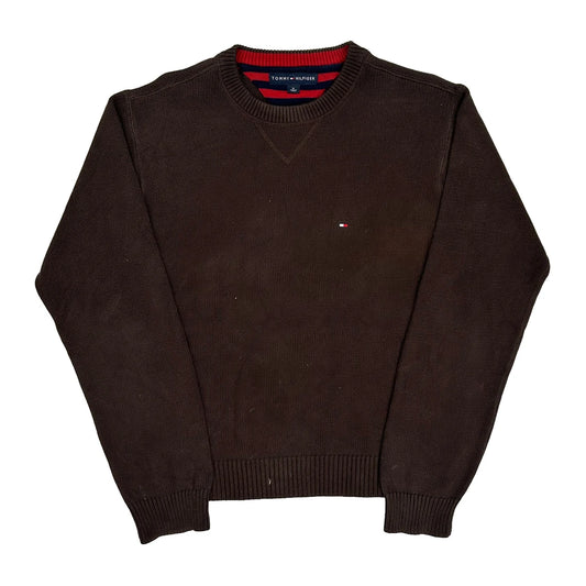 Tommy Hilfiger Jumper - Medium Brown Cotton