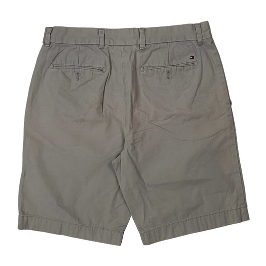 Vintage Tommy Hilfiger Chino Shorts - 32W 10L Grey Cotton