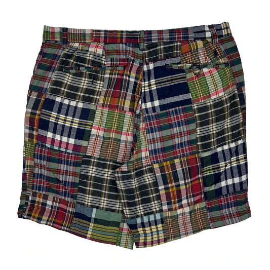 Polo By Ralph Lauren Checked Shorts - 36W 9L Multicoloured Cotton