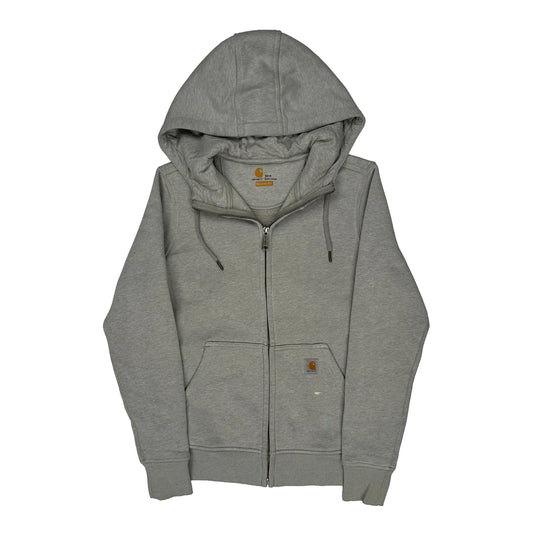 Carhartt Hoodie - Small Grey Cotton