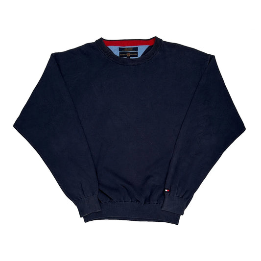 Tommy Hilfiger Jumper - Large Navy Cotton