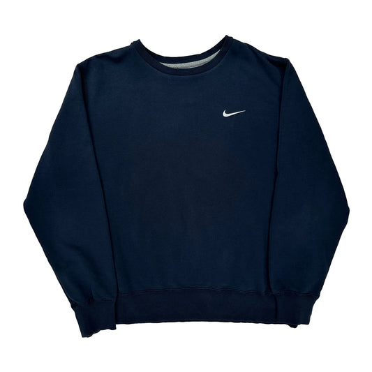 Nike Sweatshirt - XL Navy Cotton